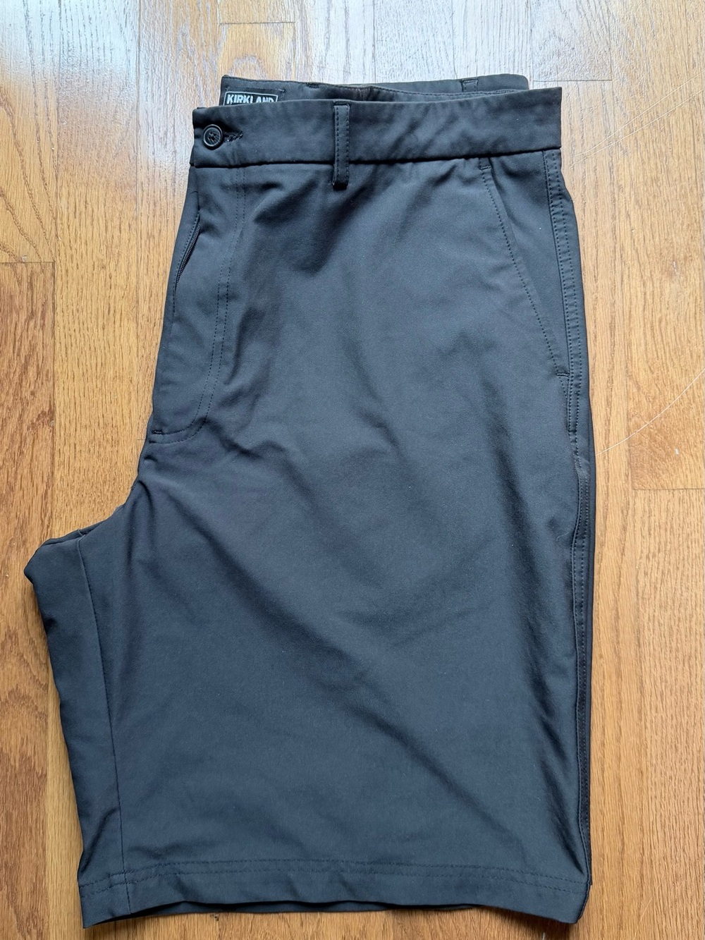 Kirkland Signature Men's Black Performance shorts